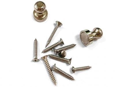 Will stainless steel screws be attracted by magnets?