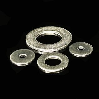 Flat Washer Stainless Steel A2 304 Full Size