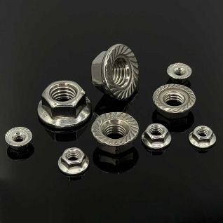 Stainless Steel Flange Nuts ss 304 ss316